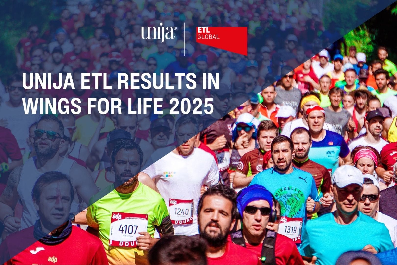 Тимот на ETL GLOBAL од 12 земји учествува на добротворната трка Wings for Life World Run 2025, трчајќи за оние кои не можат
